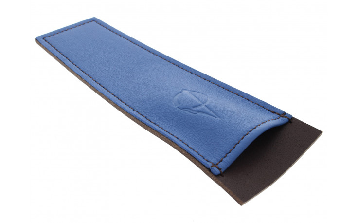 Blue leather case for pipe cleaners by Claudio ALBIERI