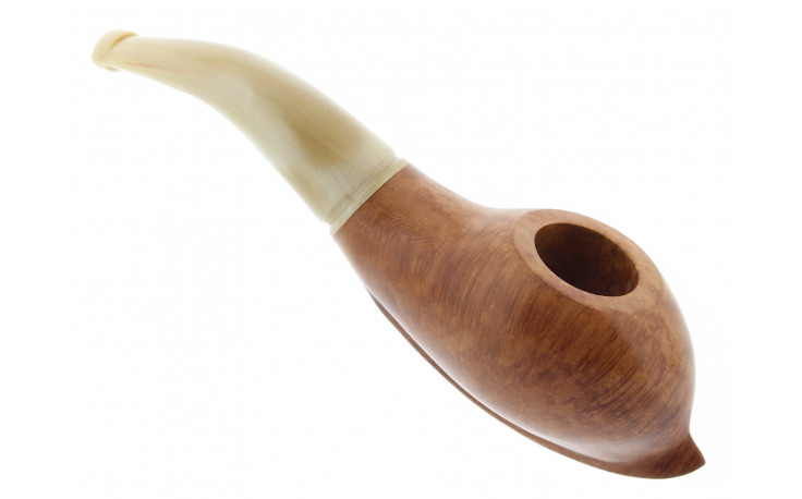 Horn sandblasted pipe n°4