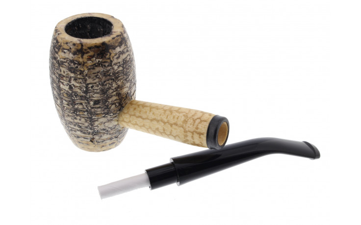 Missouri Meerschaum Country Gentleman Corncob Tobacco Pipe Bent