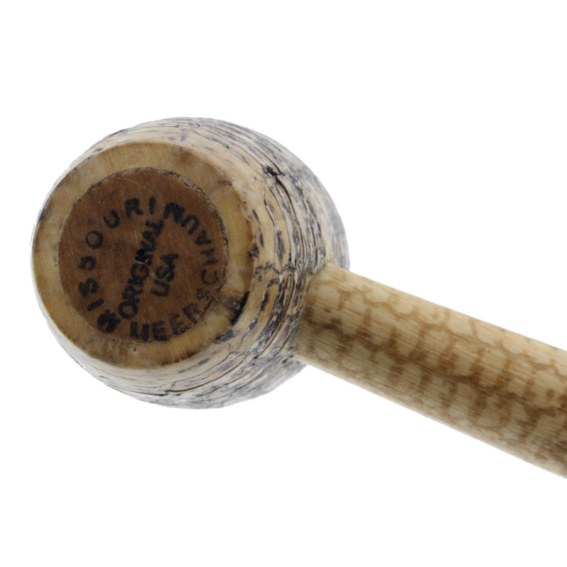 General corn cob pipe (straight stem) - La Pipe Rit