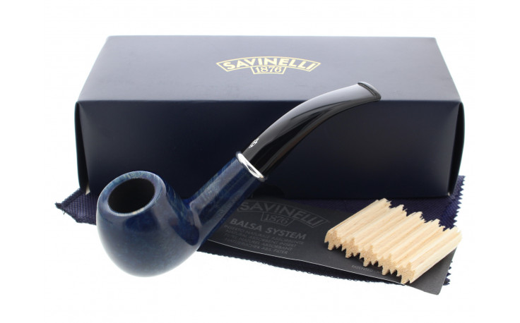  Savinelli One Tobacco Pipe Starter Kit With 100 Balsa