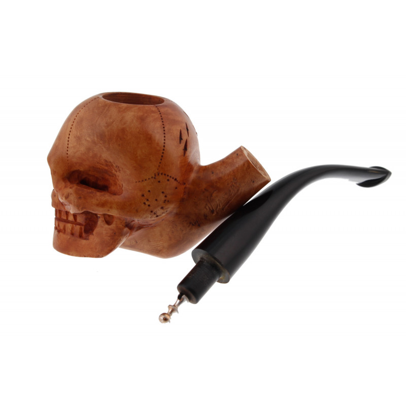 skull tobacco pipes