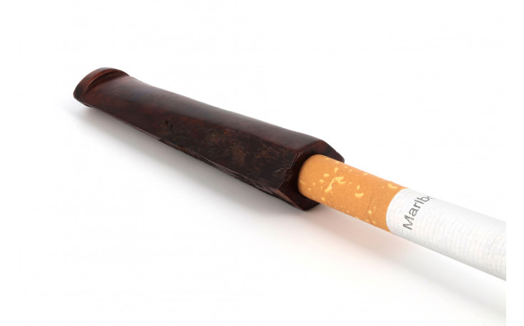 Jeantet cigarette holder (entirely in briar)