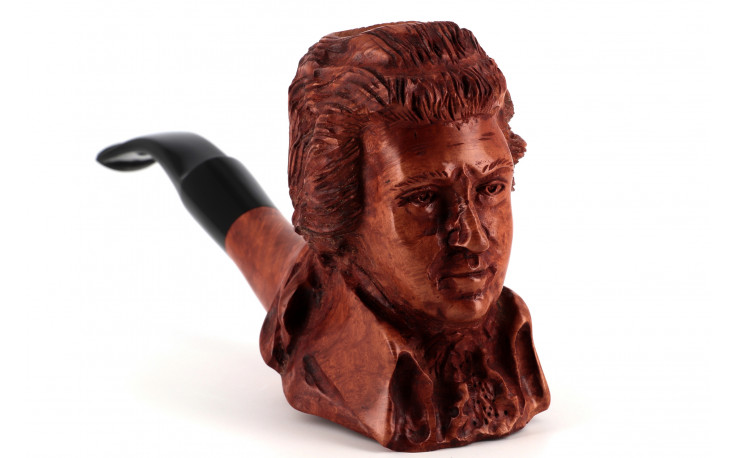 Mozart sculpted pipe