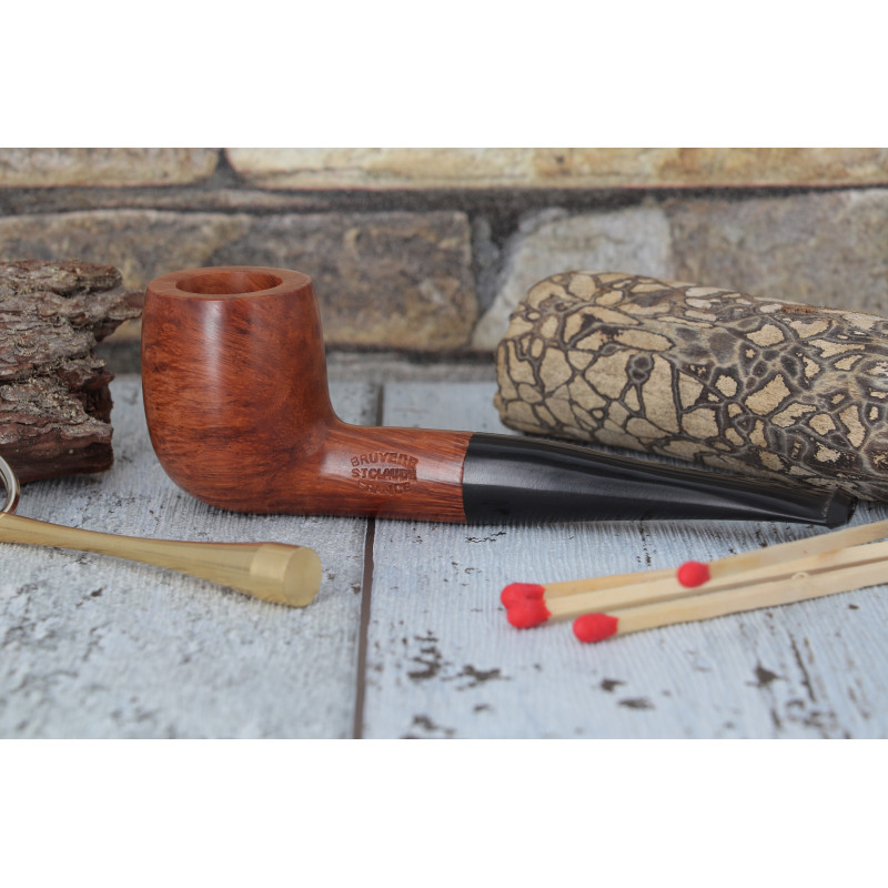 Stand-up classic pipe made in Saint-Claude - La Pipe Rit