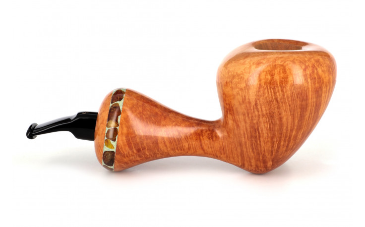 Luigi Viprati Collection Platinum Freehand pipe (102)