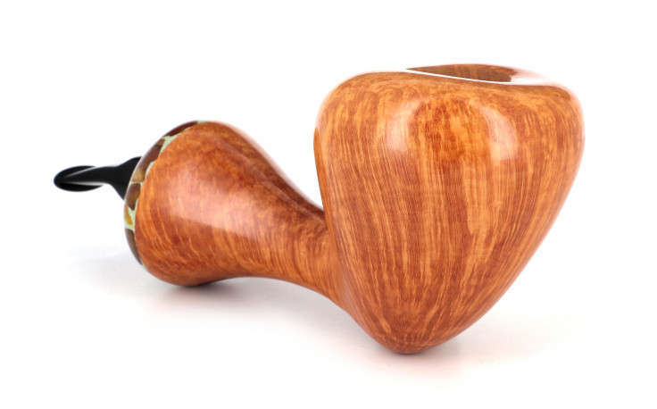 Luigi Viprati Collection Platinum Freehand pipe (102)