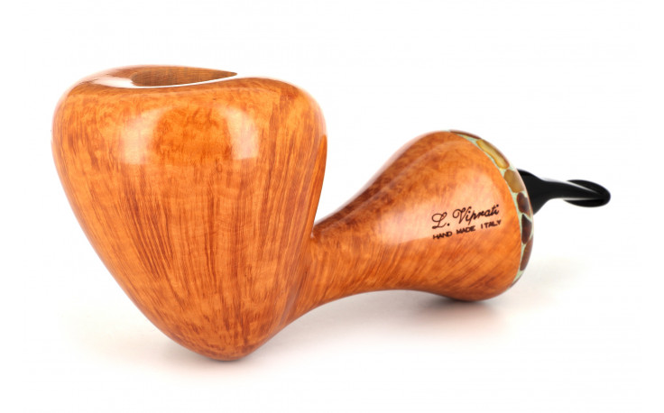 Luigi Viprati Collection Platinum Freehand pipe (102)