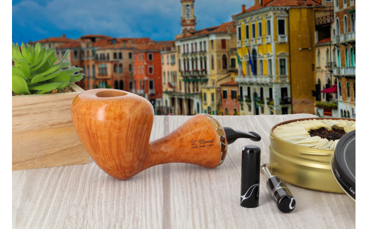 Luigi Viprati Collection Platinum Freehand pipe (102)