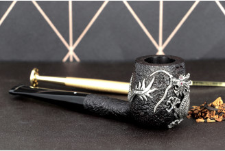 Dunhill Shell Briar Silver Dragon 1 pipe