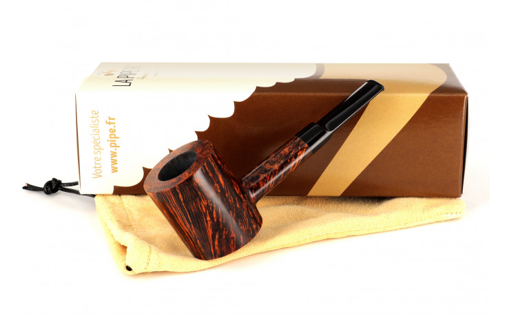 Tom Eltang Poker Pot pipe (brown smooth)