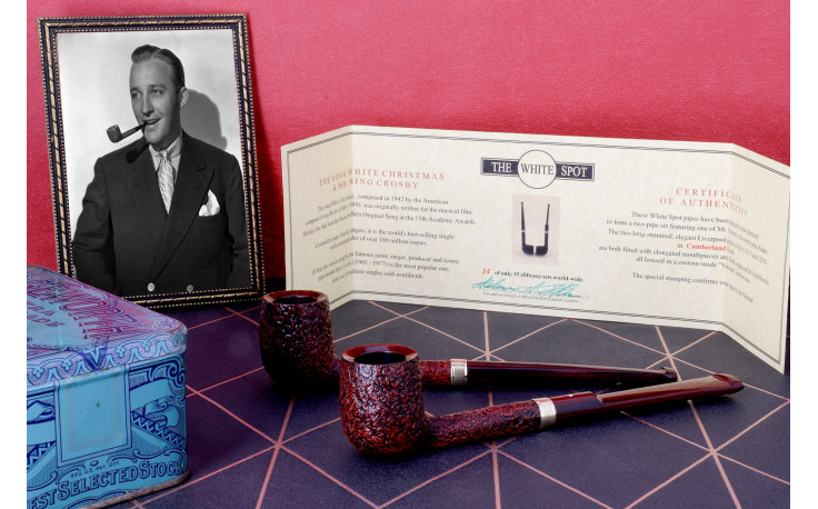 Dunhill Bing Crosby Cumberland pipe set (n°14/15)