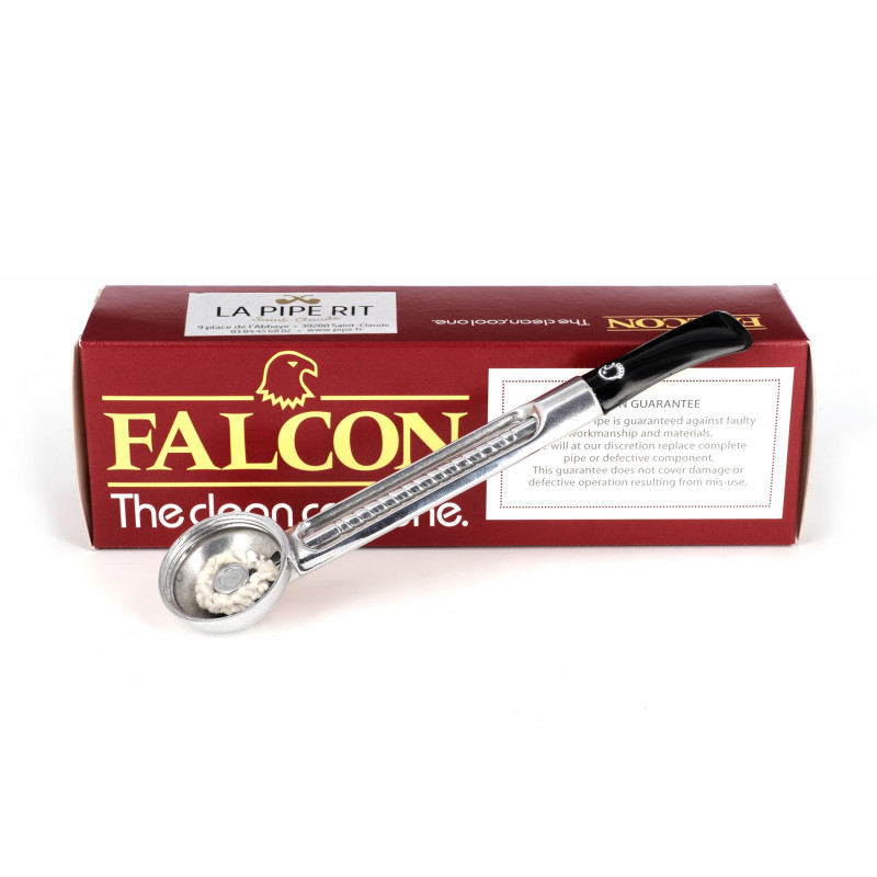 Falcon Standard Chrome Straight Tobacco Pipe Stem 