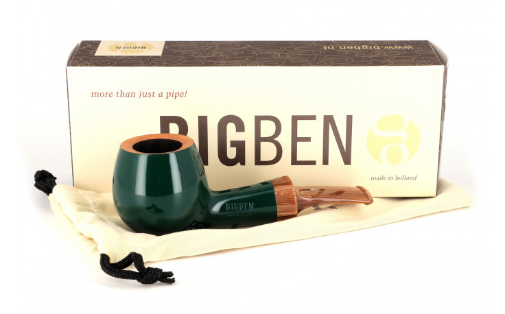 Big Ben Barbados 648 pipe (Green polish)