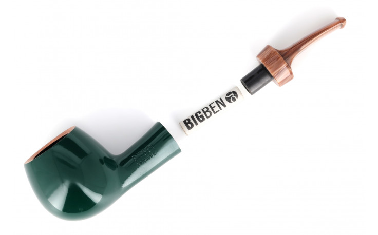 Big Ben Barbados 648 pipe (Green polish)