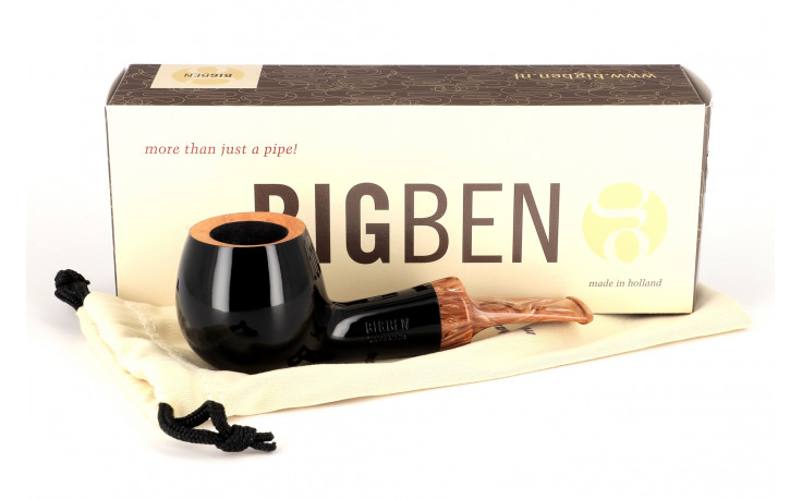 Big Ben Barbados 648 pipe (black polish)