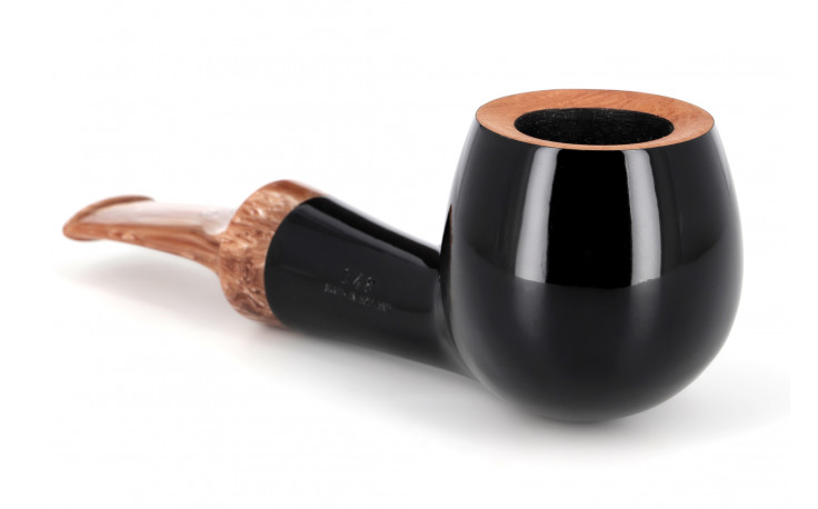 Big Ben Barbados 648 pipe (black polish)