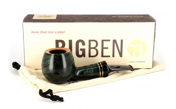 Big Ben Barbados 648 ringed pipe (green)