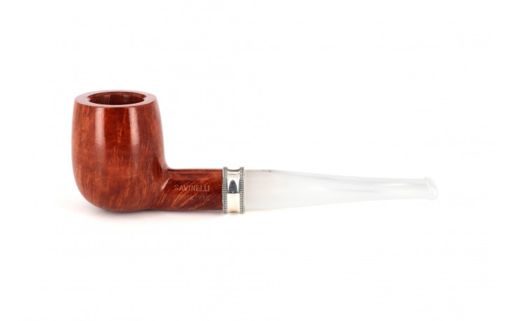 Savinelli 2023 pipe (nacre-white stem)