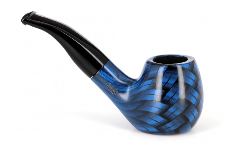 Butz-Choquin Chromatic blue "squared" pipe