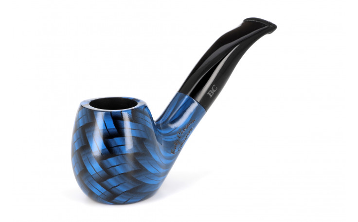 Butz-Choquin Chromatic blue "squared" pipe