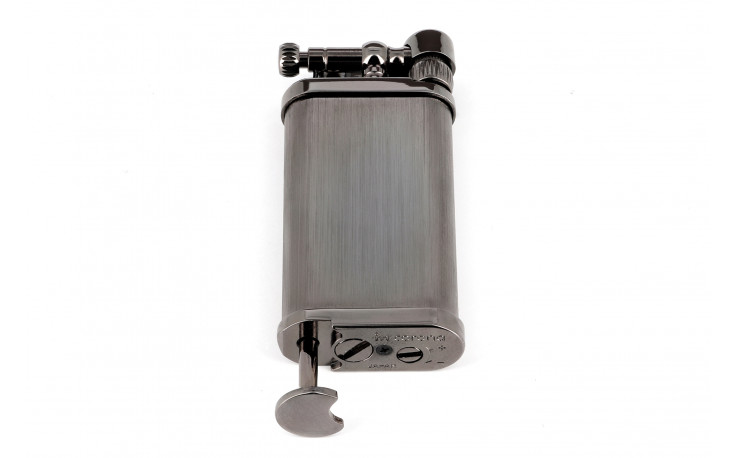 Corona Old Boy Brushed Steel pipe lighter (64/8115)