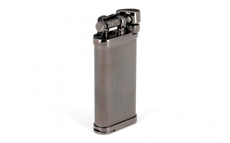 Corona Old Boy Brushed Steel pipe lighter (64/8115)