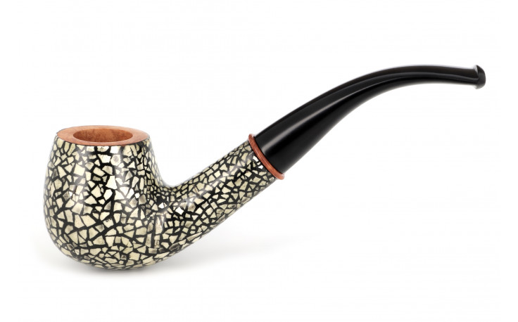 Walnut box Pierre Voisin Shell pipe