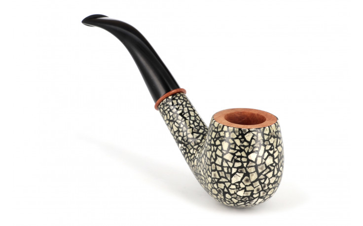 Walnut box Pierre Voisin Shell pipe