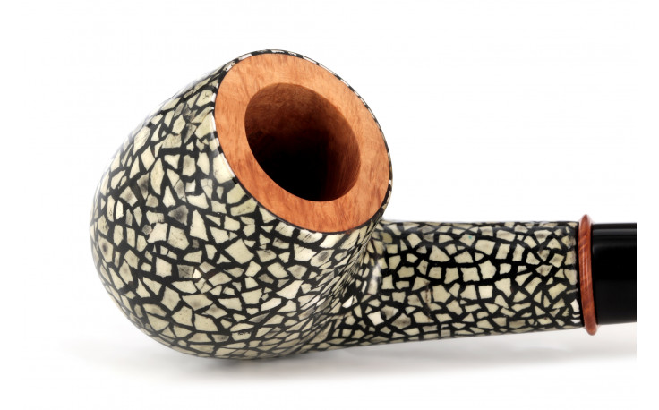 Walnut box Pierre Voisin Shell pipe