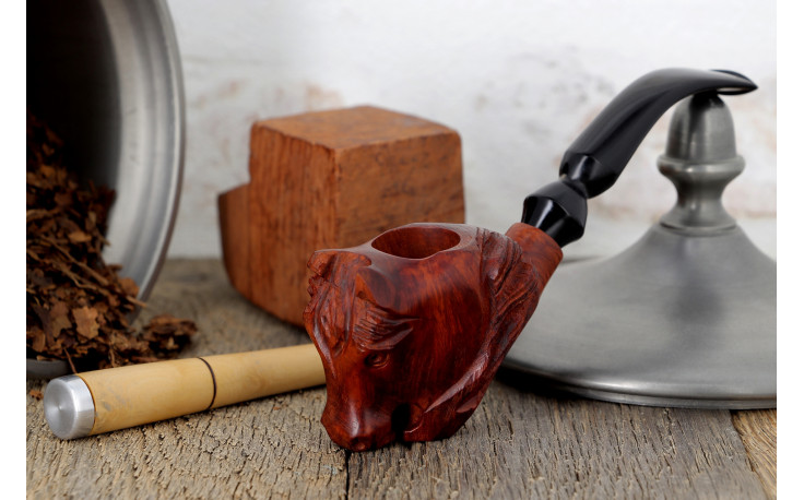 Small Horse sculpted pipe