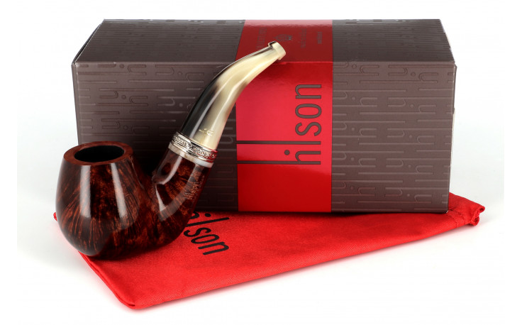 Hilson 2023 Tan Polish pipe (horn stem)