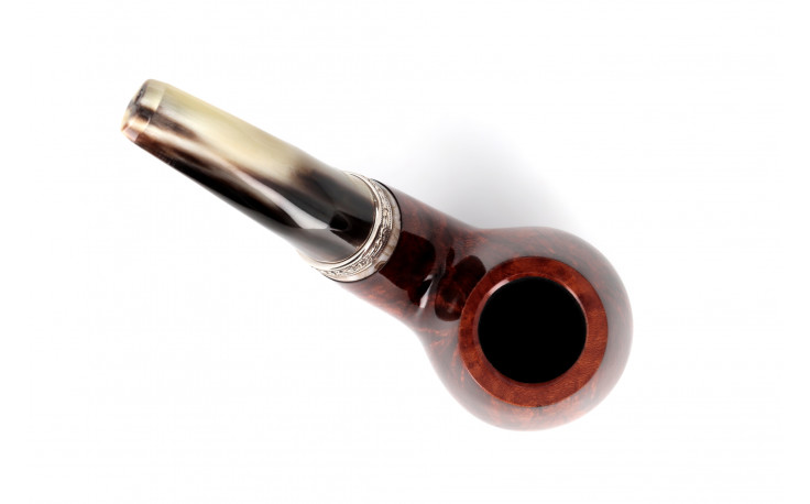 Hilson 2023 Tan Polish pipe (horn stem)