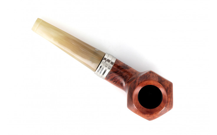 Big Ben Phantom 495 Tan Polish pipe (horn stem)