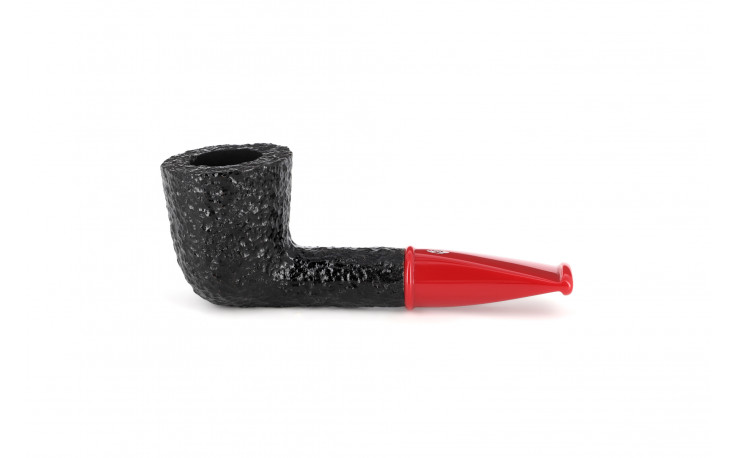 Savinelli Mini 409 short pipe (rusticated) (red stem)