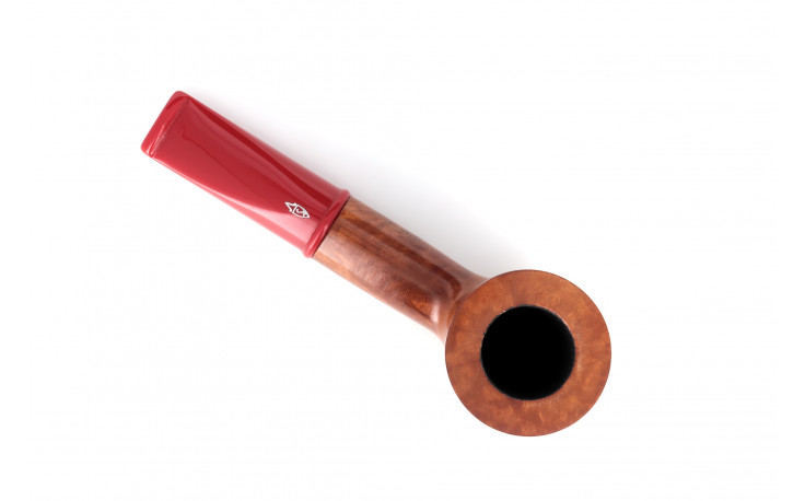 Savinelli Mini 409 short pipe (smooth) (red stem)