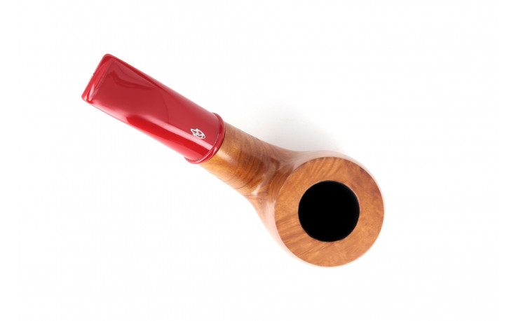 Savinelli Mini 601 short pipe (smooth) (red stem)