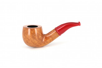 Savinelli Mini 601 short pipe (smooth) (red stem)