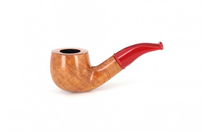 Savinelli Mini 601 short pipe (smooth) (red stem)