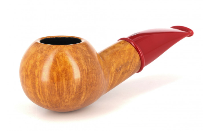 Savinelli Mini 321 short pipe (smooth) (red stem)