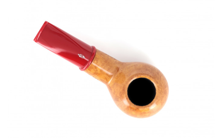 Savinelli Mini 321 short pipe (smooth) (red stem)