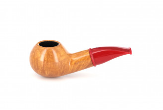 Savinelli Mini 321 short pipe (smooth) (red stem)
