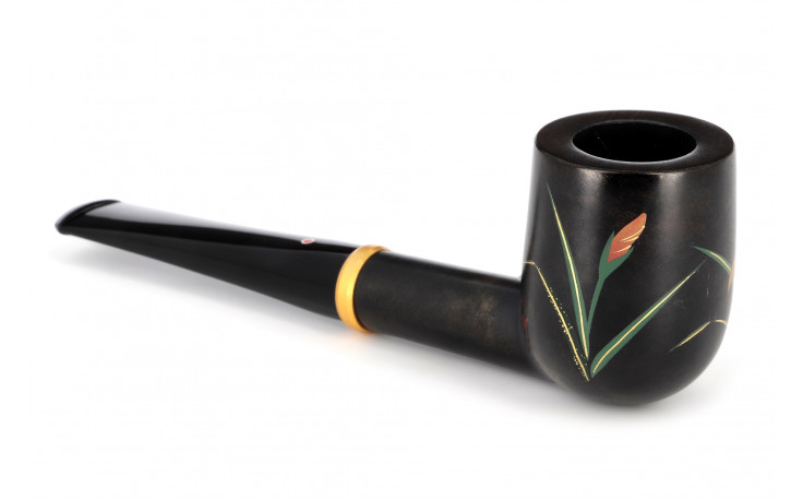 Tsuge 4 Seasons Iris pipe (Summer)