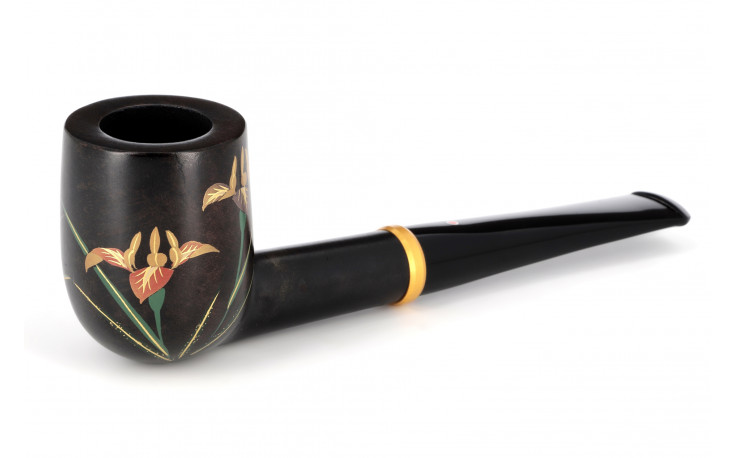 Tsuge 4 Seasons Iris pipe (Summer)