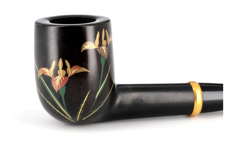 Tsuge 4 Seasons Iris pipe (Summer)