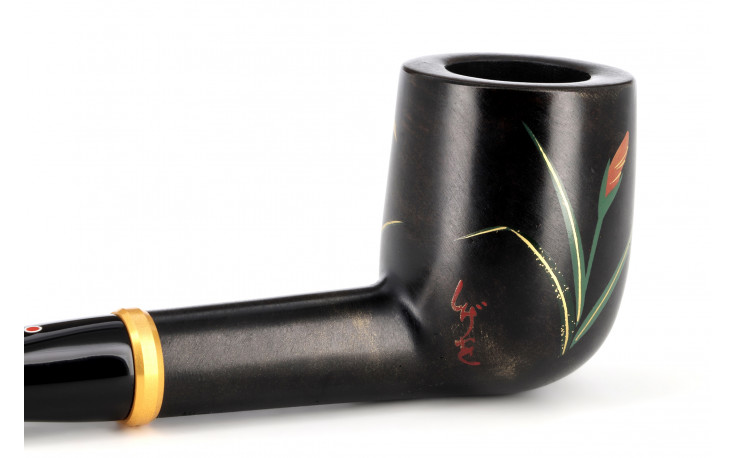 Tsuge 4 Seasons Iris pipe (Summer)