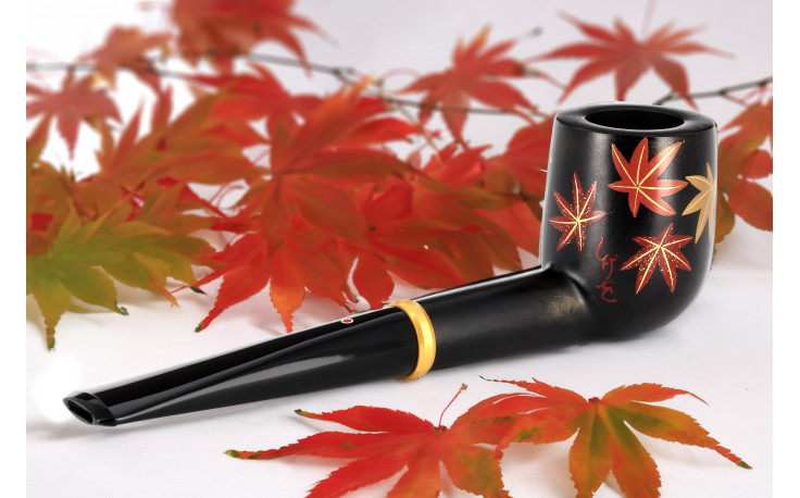 Tsuge 4 Seasons Maple Leaf pipe (Autumn)