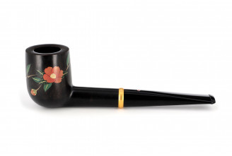 Tsuge 4 Seasons Camellia pipe (Winter)