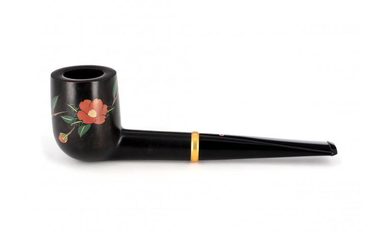 Tsuge 4 Seasons Camellia pipe (Winter)