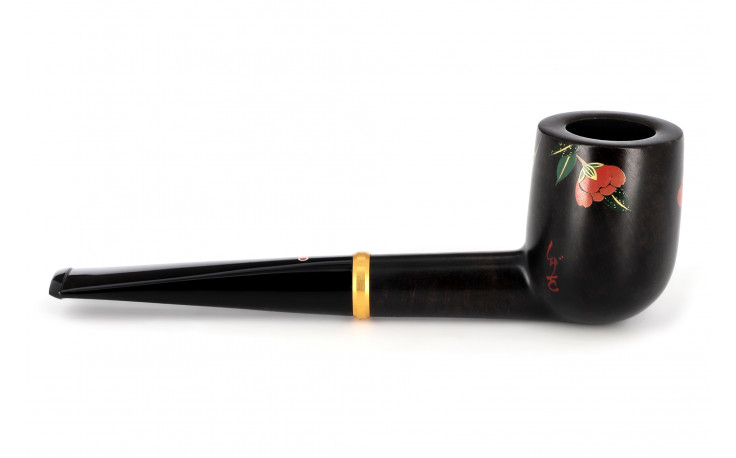 Tsuge 4 Seasons Camellia pipe (Winter)